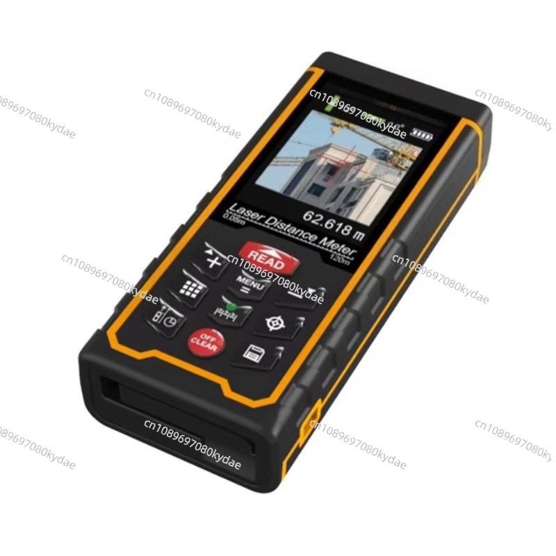 Laser Distance Meter With Bubble Level - M/ft/in/ft + in Reichweite 120 Meter/394