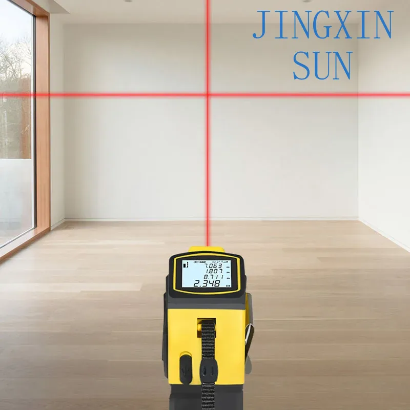 Laser Measure 40M Bluetooth - 4-in-1-Laser-Entfernungsmesser, Bluetooth, 5 m, Stahlband-Entfernungsmesser, 40
