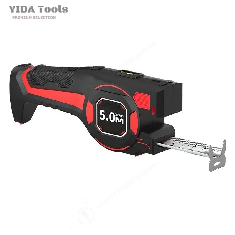 Laser Distance Meter 2 In 1 Tape - 2-in-1 Hochpräzises Messwerkzeug Stahlband-Laser-Entfernungsmesser für Innendekoration