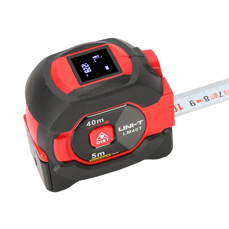 Digital Tape Measure 5M Laser - UNI-T LM40T Laser Maßband Messen 40M