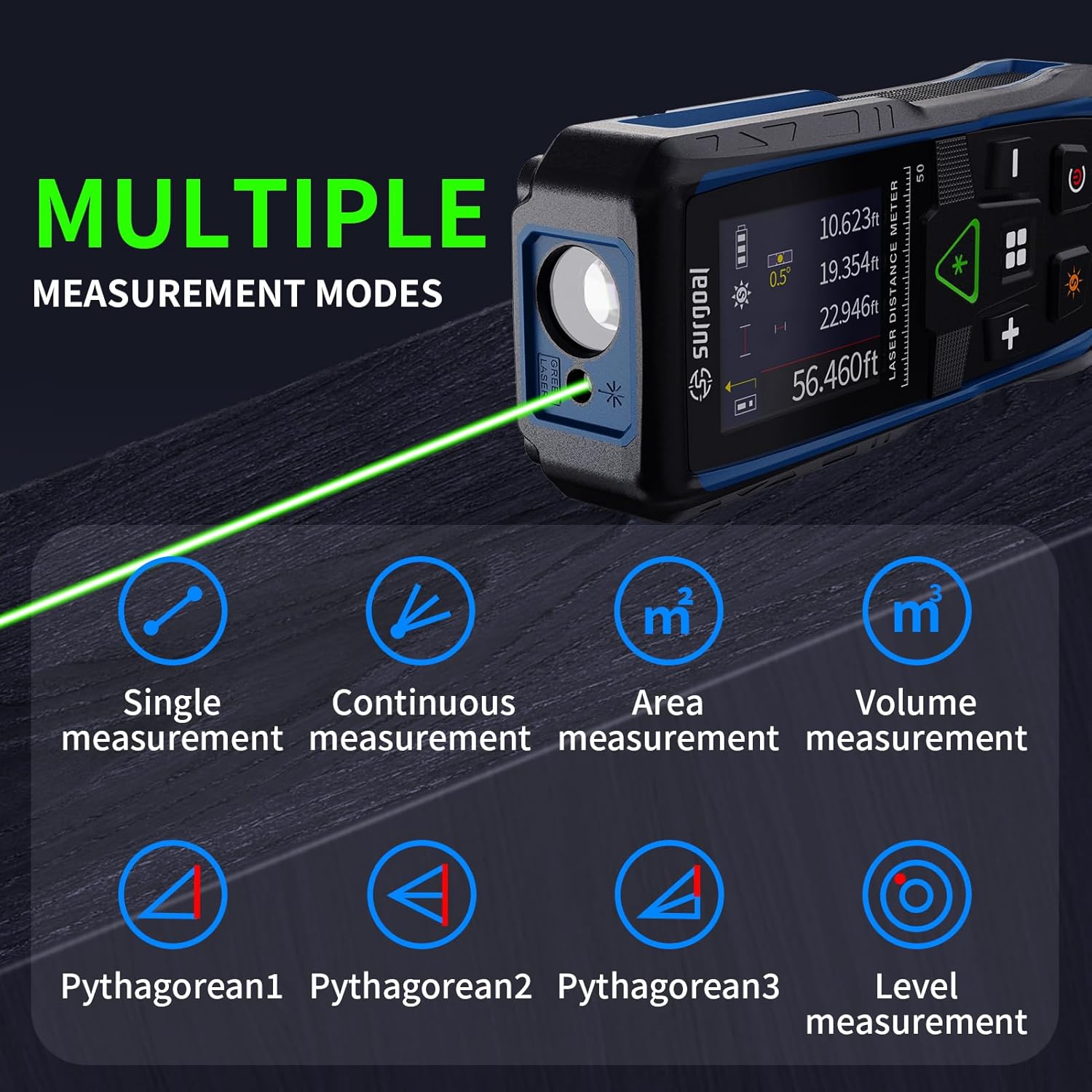 100 m grüne Laser-Entfernungsm – Laser Distance Meter 100M Bewertung und Preis