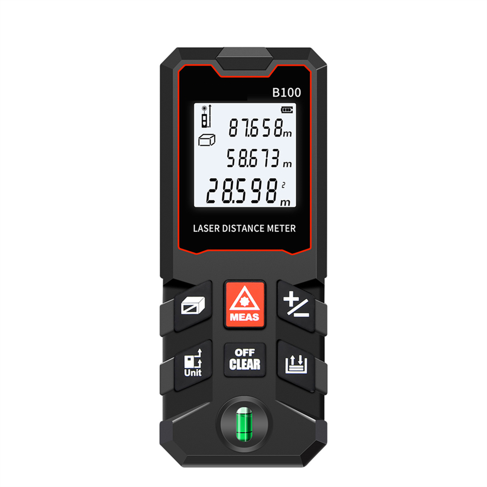 100m Laser-Entfernungsmesser m – Laser Distance Meter With Bubble Level Bewertung und Preis
