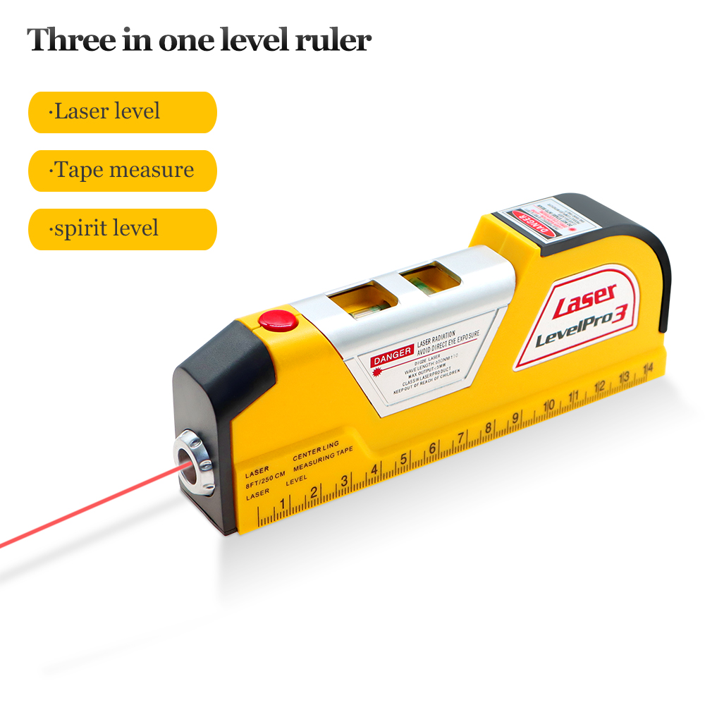 Laser-Niveau- und Entfernungsm – Laser Distance Meter With Bubble Level Bewertung und Preis