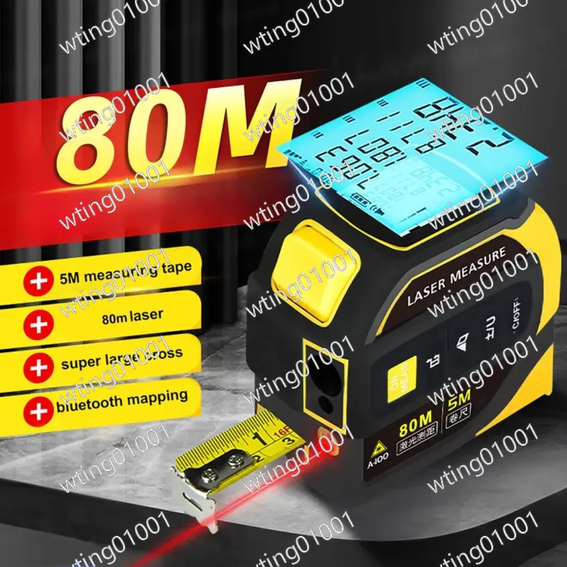 5-in-1-Laser-Entfernungsmesser – Laser Measure 40M Bluetooth Bewertung und Preis
