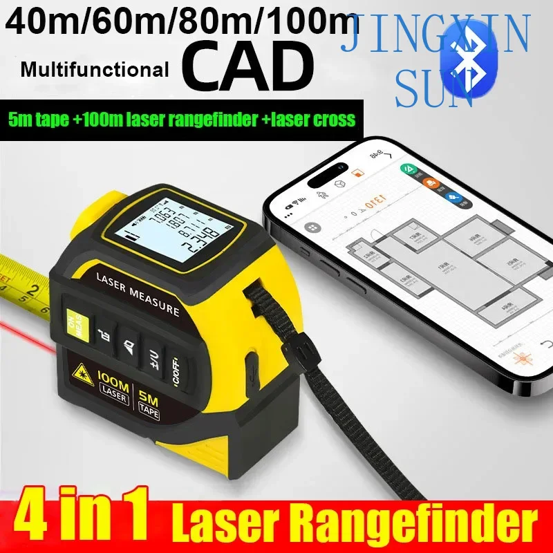 4-in-1-Laser-Entfernungsmesser – Laser Measure 40M Bluetooth Bewertung und Preis