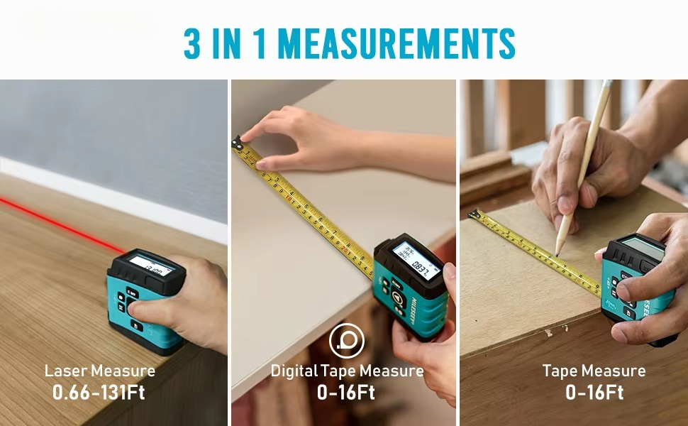 Laser-Digital-Maßband, Großhan – Digital Tape Measure 5M Laser Bewertung und Preis
