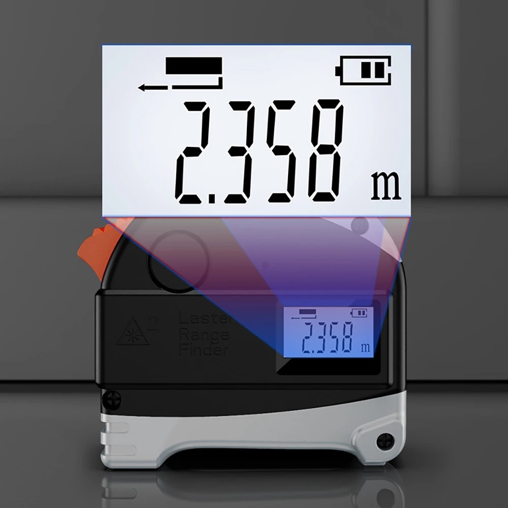 Laser bandmaß Digital anzeige  – Digital Tape Measure 5M Laser Bewertung und Preis