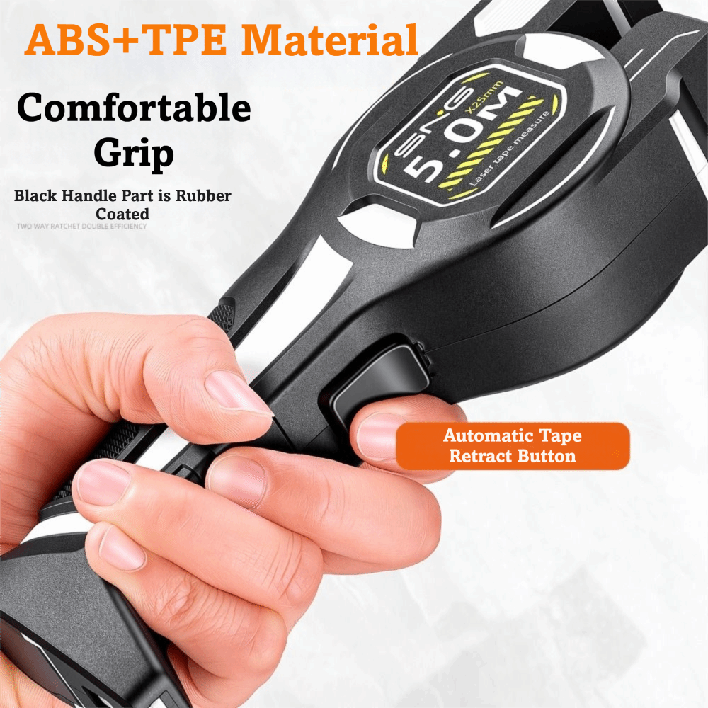 Robuste Konstruktion Laser-Maß – Digital Tape Measure 5M Laser Bewertung und Preis