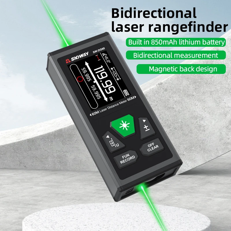 SW-DR/DG-Serie, 2-Wege-Laser-M – Laser Distance Meter 100M Bewertung und Preis
