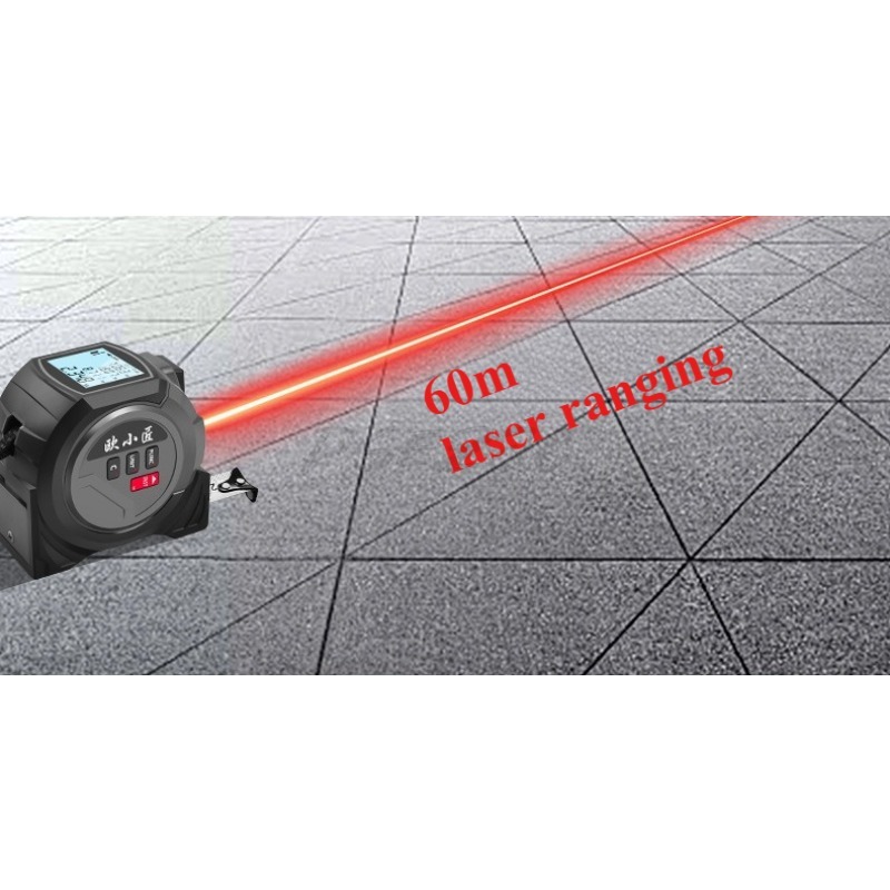 Laser-Entfernungsmesser-Maßban – Digital Tape Measure 5M Laser Bewertung und Preis