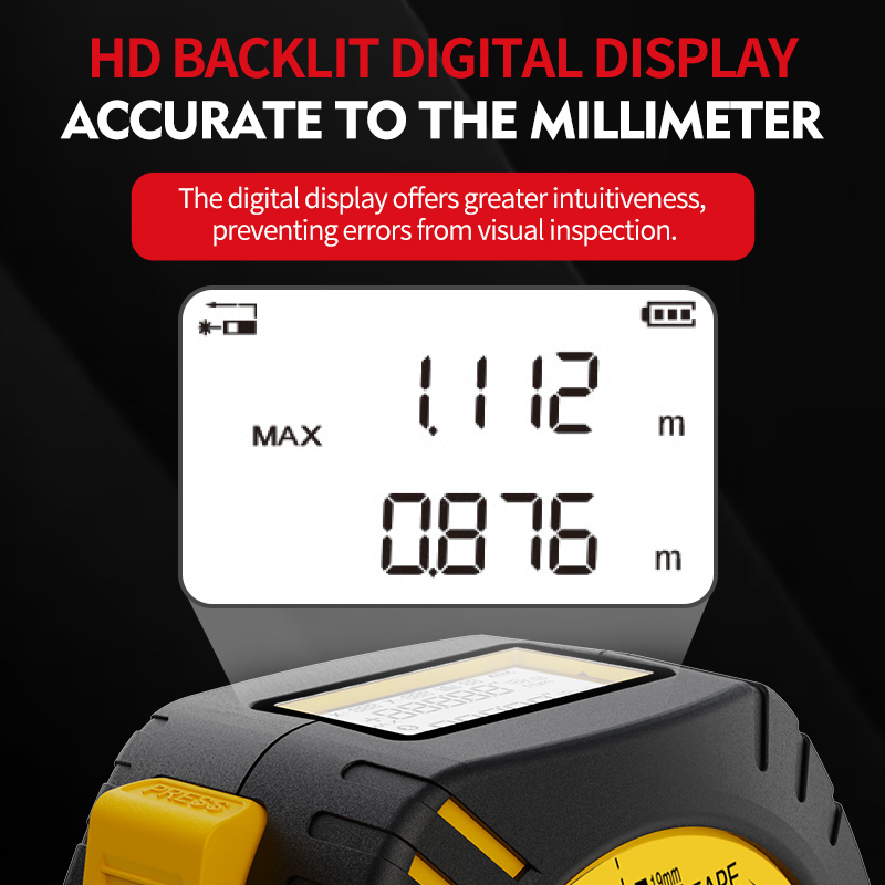 Nohawk Laser-Maßband Hochpräzi – Laser Distance Meter 2 In 1 Tape Bewertung und Preis