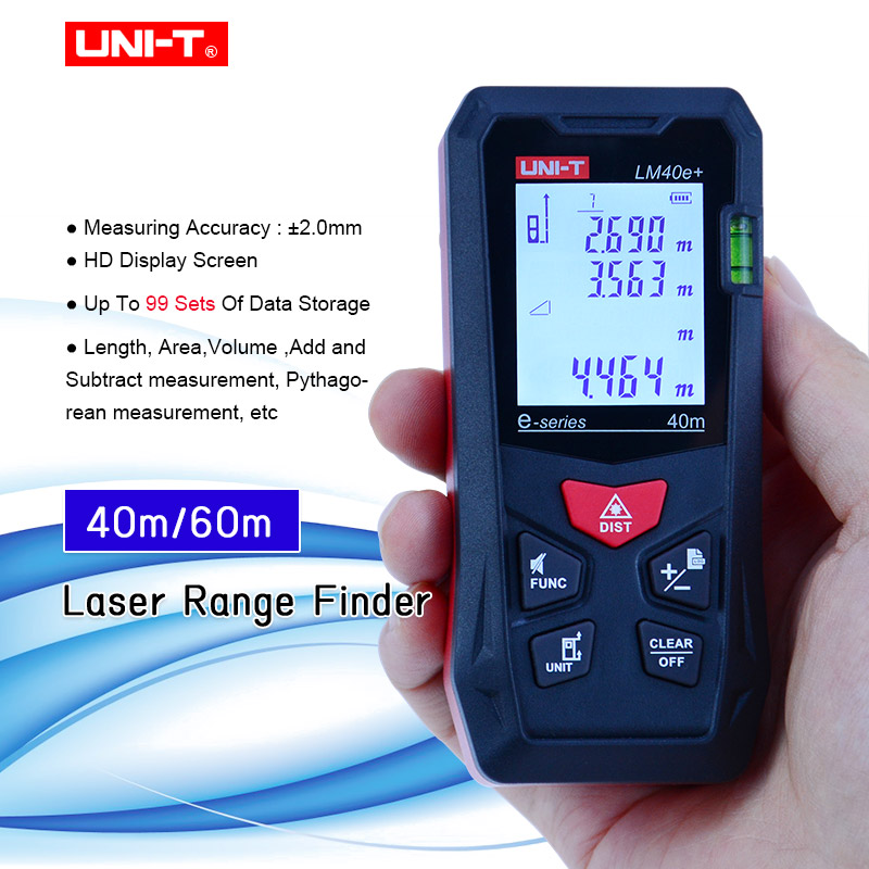 UNI-T LM40e+ LM60e+ Laser-Entf – Laser Distance Meter With Bubble Level Bewertung und Preis