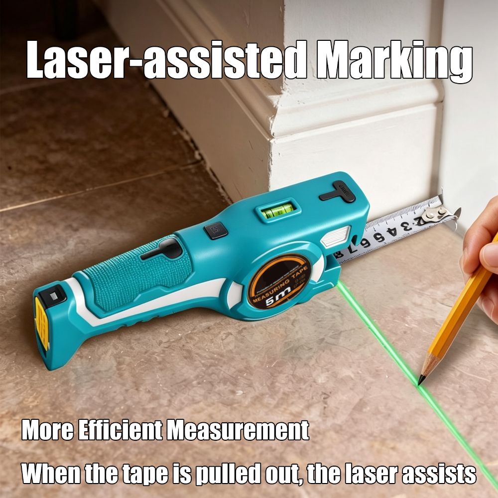 3-in-1 Laser-Maßband Hochpräzi – Digital Tape Measure 5M Laser Bewertung und Preis