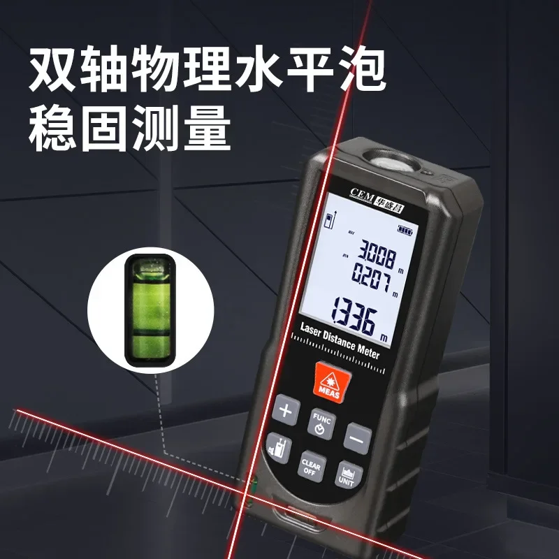 True RMS Laser-Entfernungsmess – Laser Distance Meter With Bubble Level Bewertung und Preis