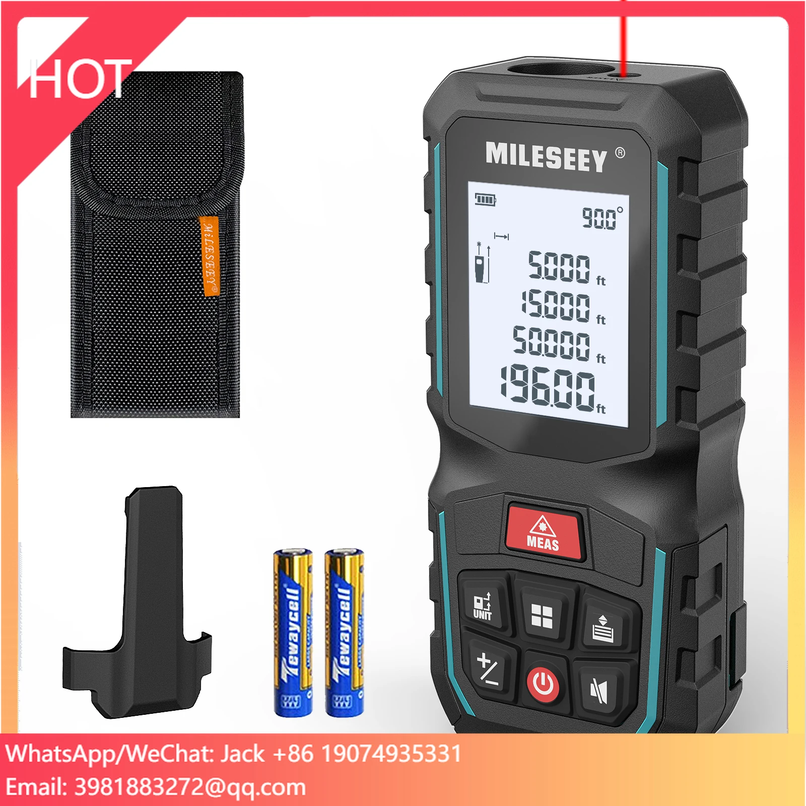 Professioneller 100M Hochpräzi – Laser Distance Meter 100M Bewertung und Preis