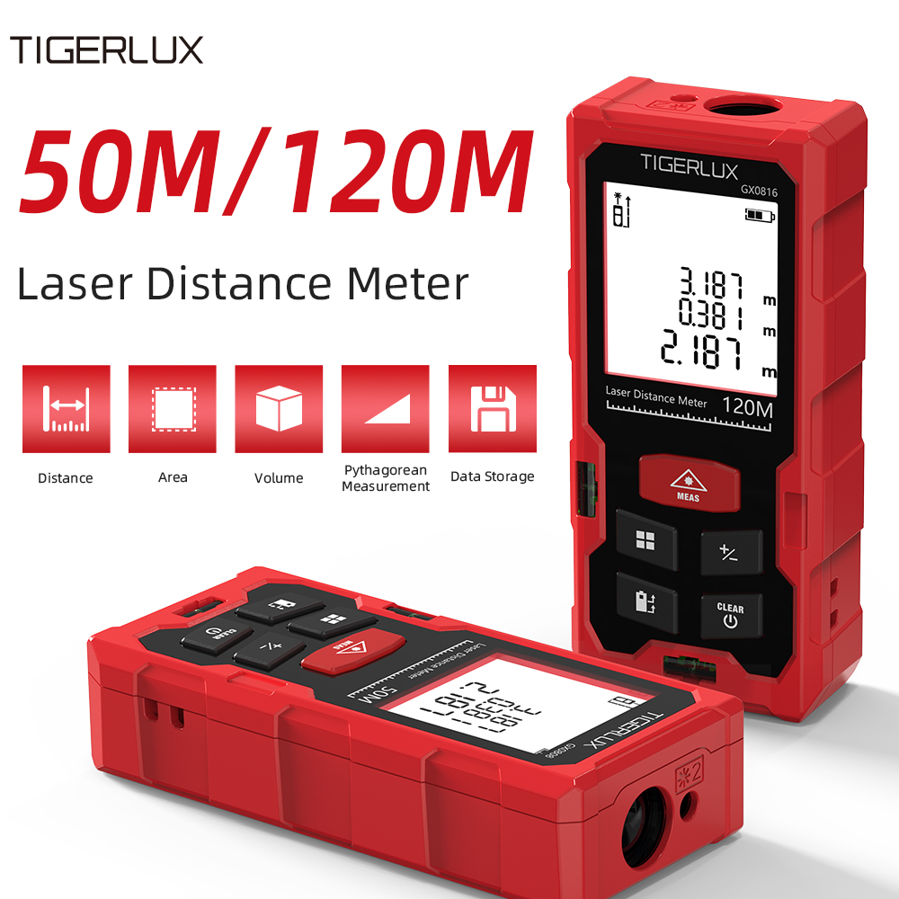 Laser-Entfernungsmesser 50M 12 – Laser Distance Meter With Bubble Level Bewertung und Preis